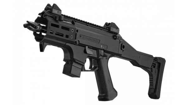 CZ-USA CZ Scorpion EVO 3 S2 Micro 9mm Luger 4.12″ Barrel 20-Round Black with Brace. Comes with Extra Mags