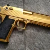 MAGNUM RESEARCH DESERT EAGLE .50 A.E. MARK XIX TITANIUM GOLD